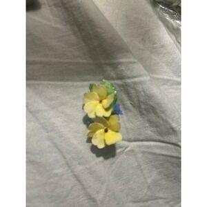 Vintage Anysley England Fine Bone China Brooch